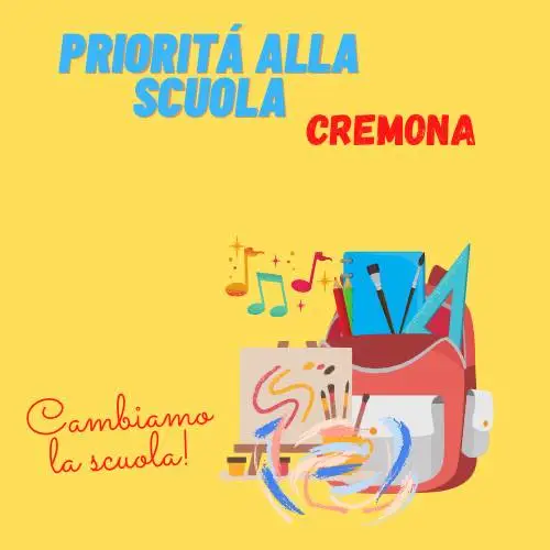 Priorità alla scuola -Cremona