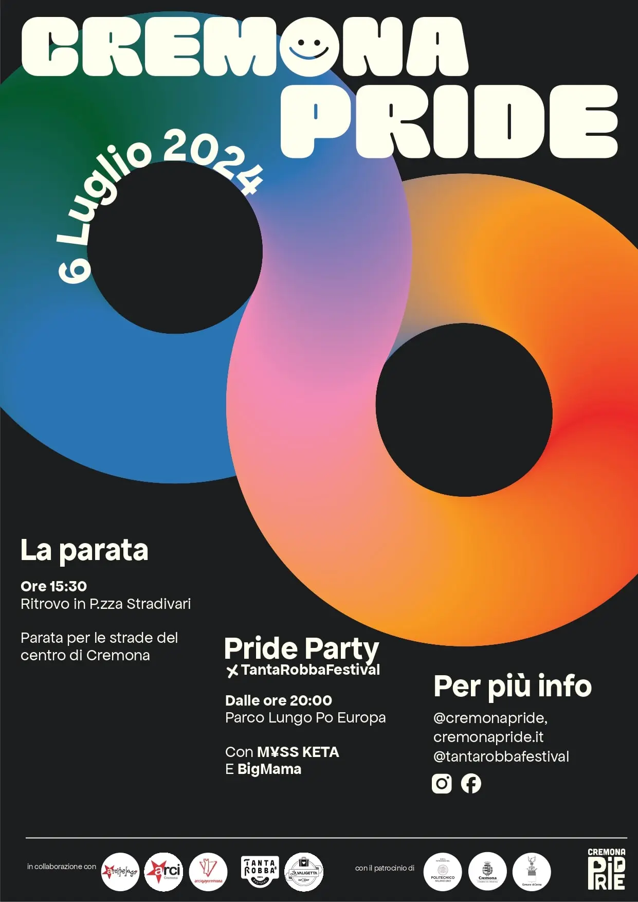 locandina Cremona Pride 2024