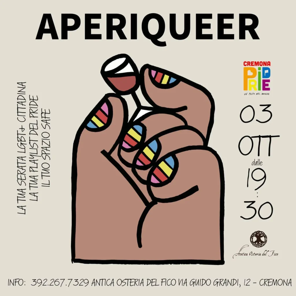 Aperiqueer - 3 ottobre 2024