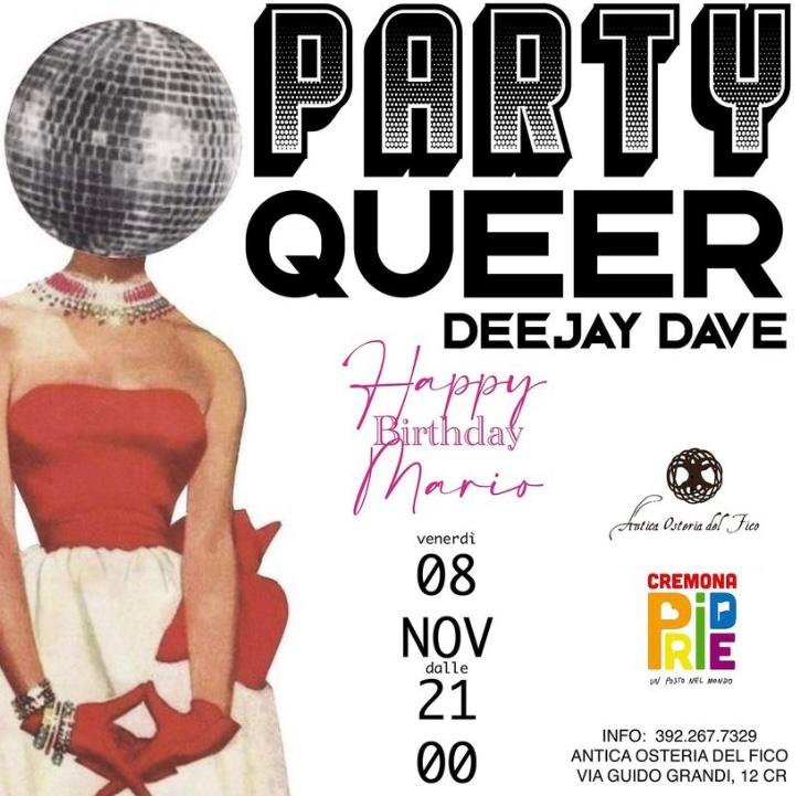 Party Queer - 08 novembre 2024