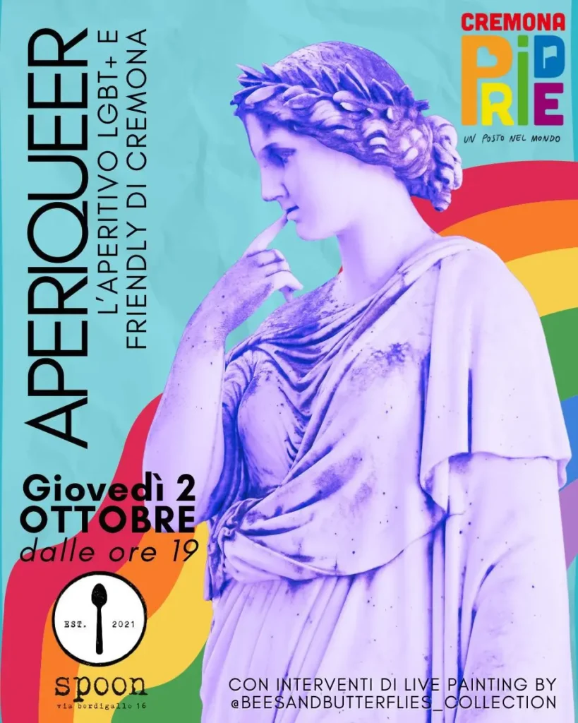 Aperiqueer Giovedì 2 Ottobre 2025 - SPOON