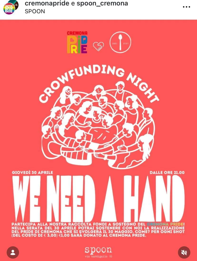 We Need a Hand - 30 maggio Spoon