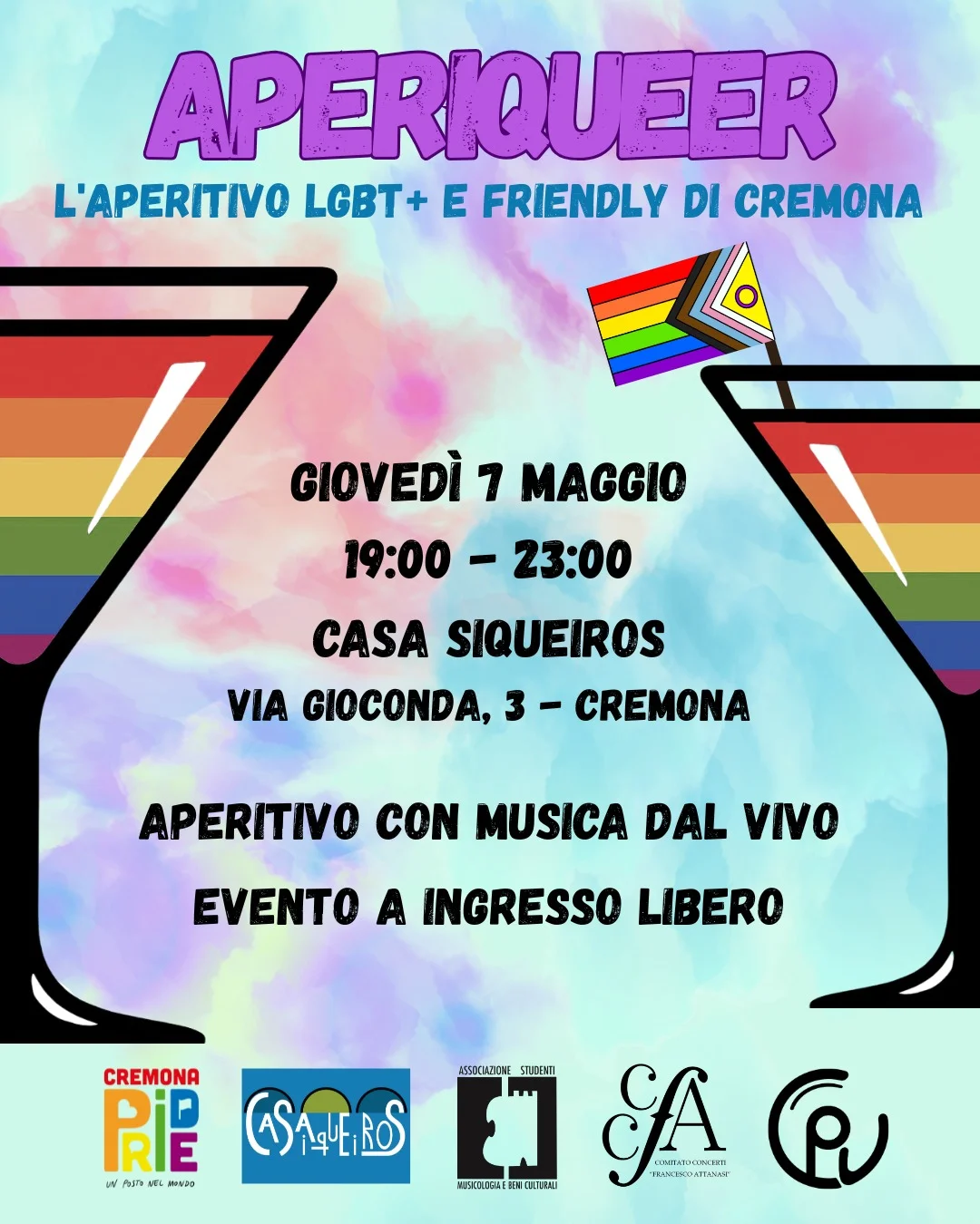Aperiqueer Casa Siqueiros 7 Maggio 2026