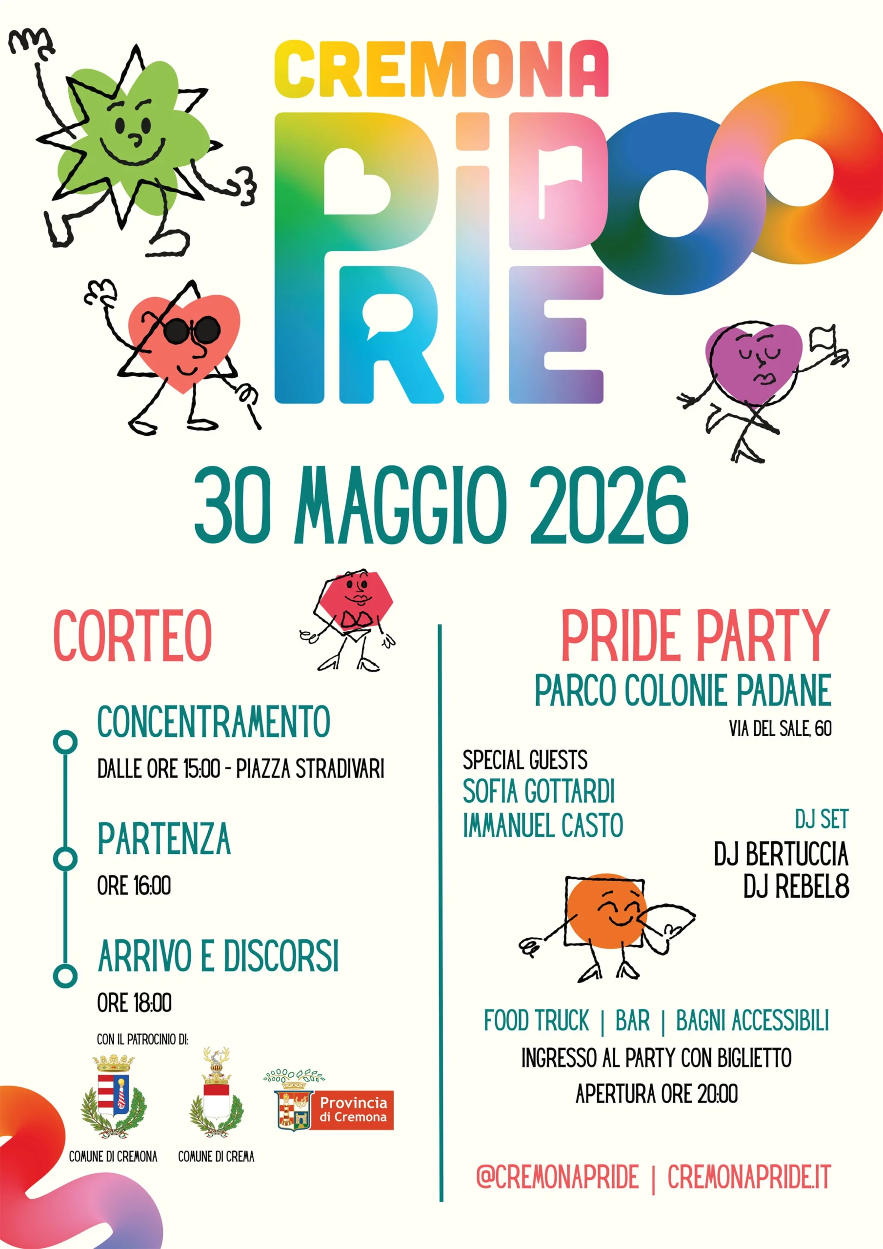 Locandina CremonaPride 2026