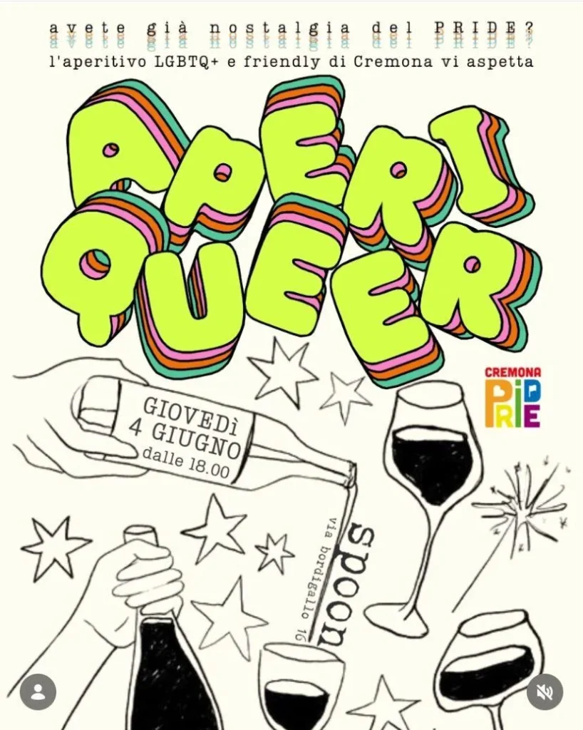AperiQueer 4 giugno Spoon