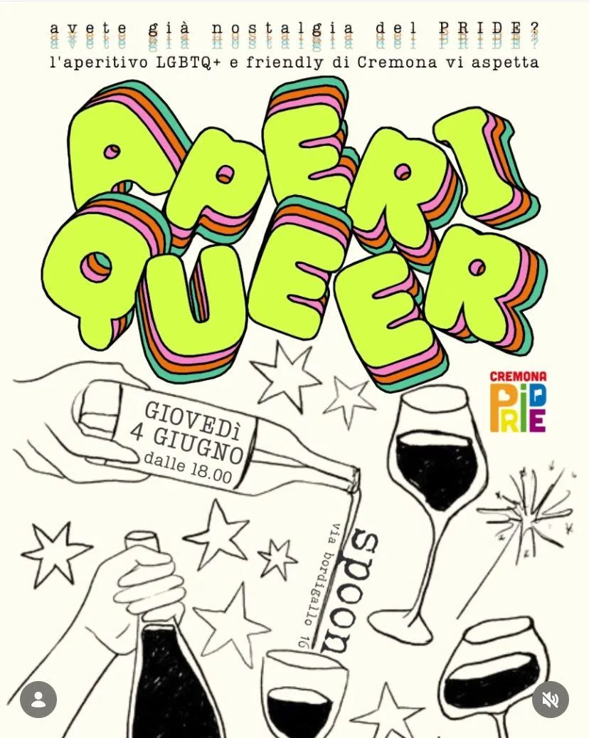 AperiQueer 4 giugno Spoon