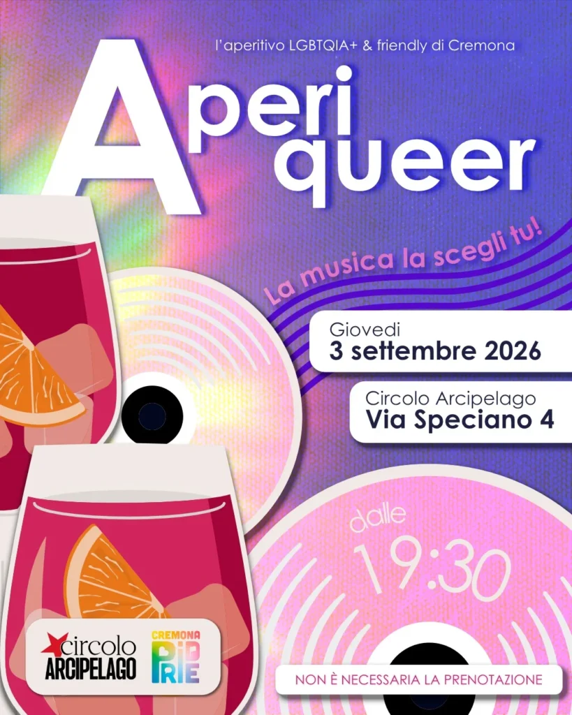 Aperiqueer 6 settembre arciperlago