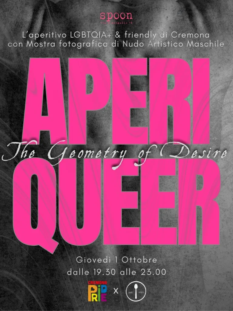 Aperiqueer - 1ottobre '26 - The geometry of desire